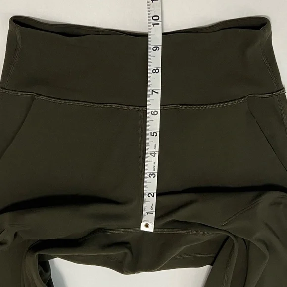 Lululemon Align Jogger Crop 23" 4/XS Dark Olive Green Cropped Pants Leggings OG - Picture 13 of 16